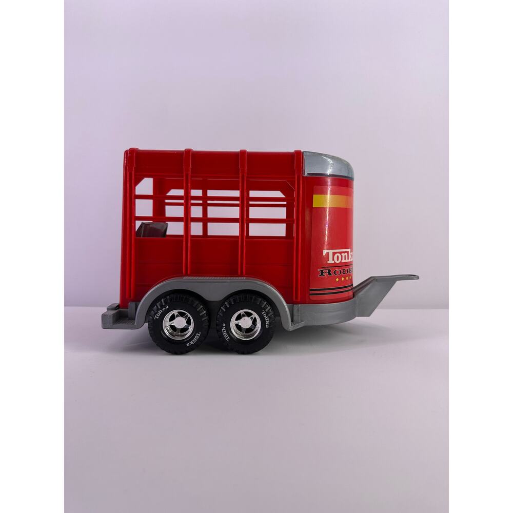Vintage 2002 Tonka Rodeo Closed Trailer 12.5” long - Picture 4 of 10